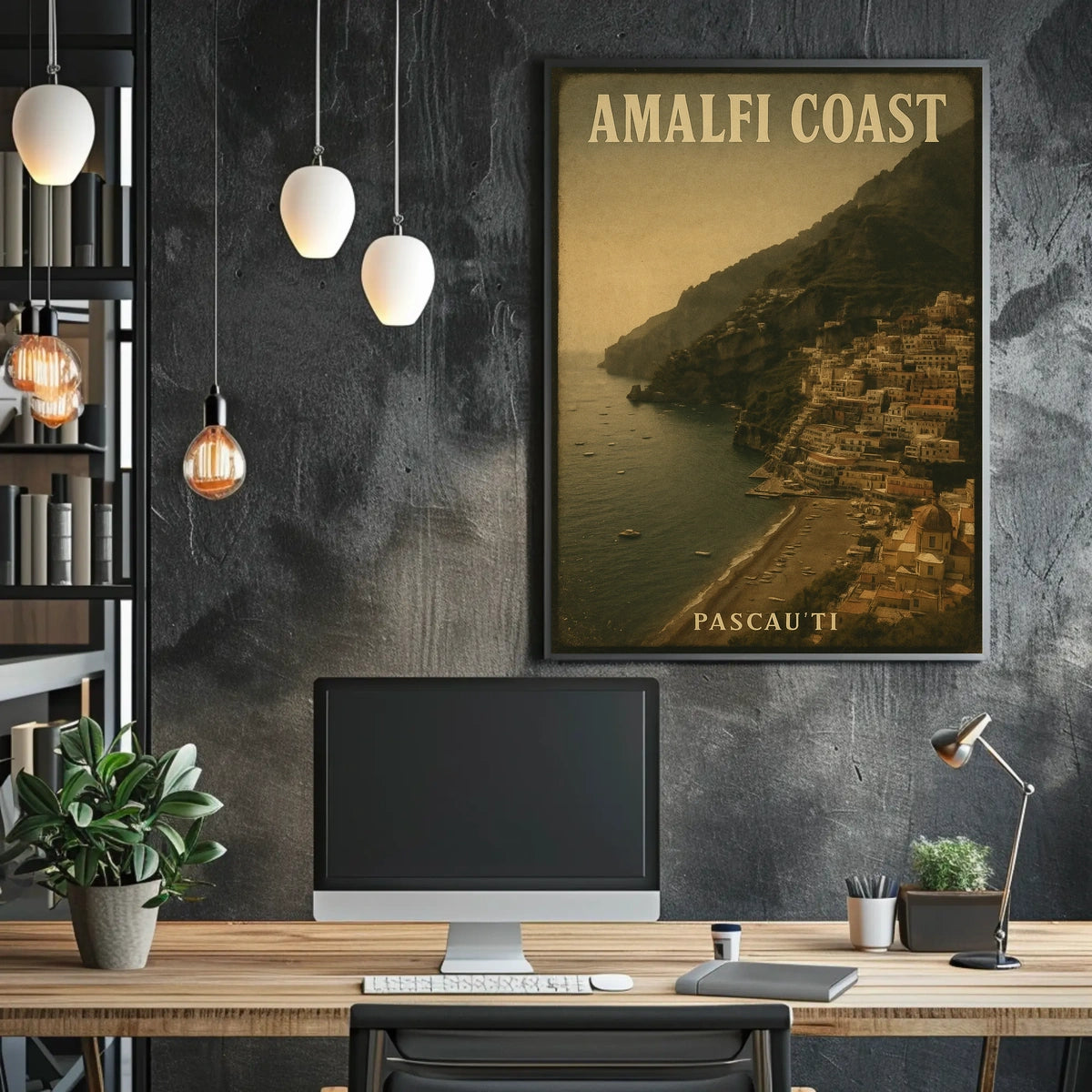 Amalfi Coast Scenic Beauty Poster