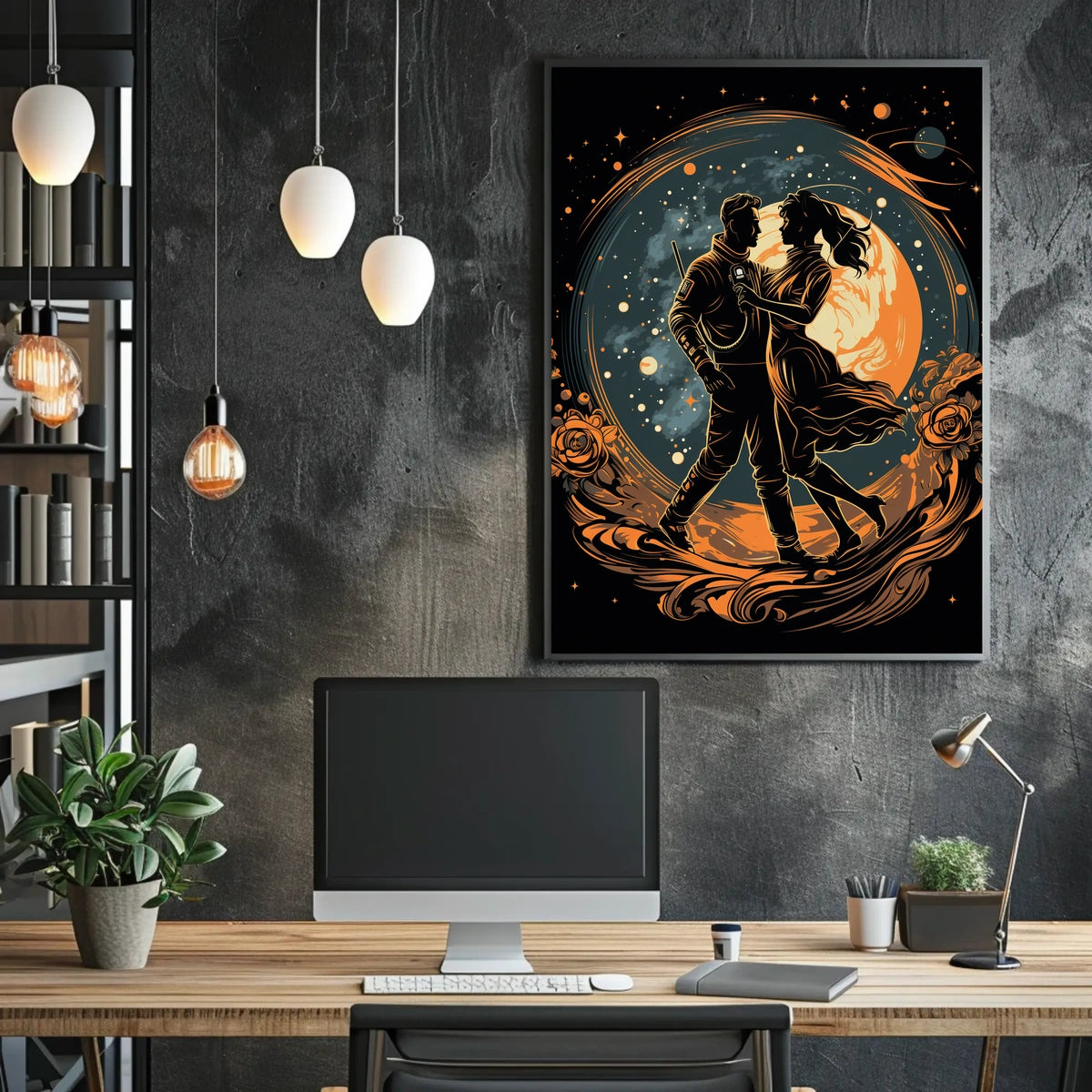 Cosmic Romance Poster