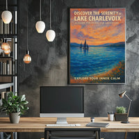 Discover the Serenity of Lake Charlevoix Poster