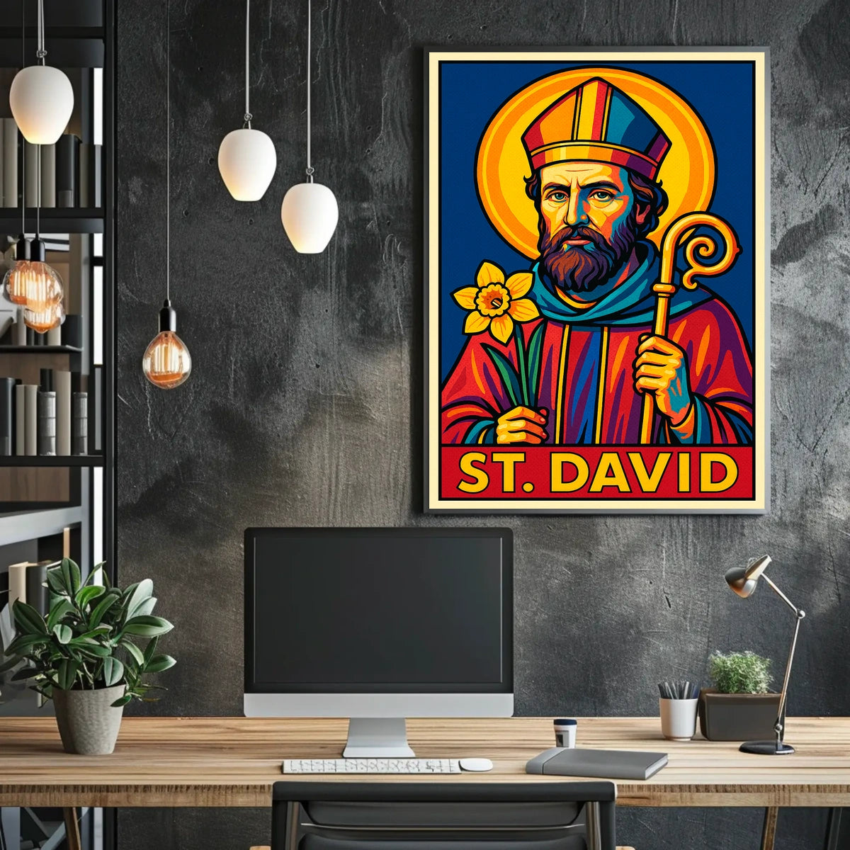 St. David Poster
