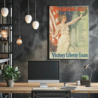 Victory Liberty Loan World War I Propaganda Poster