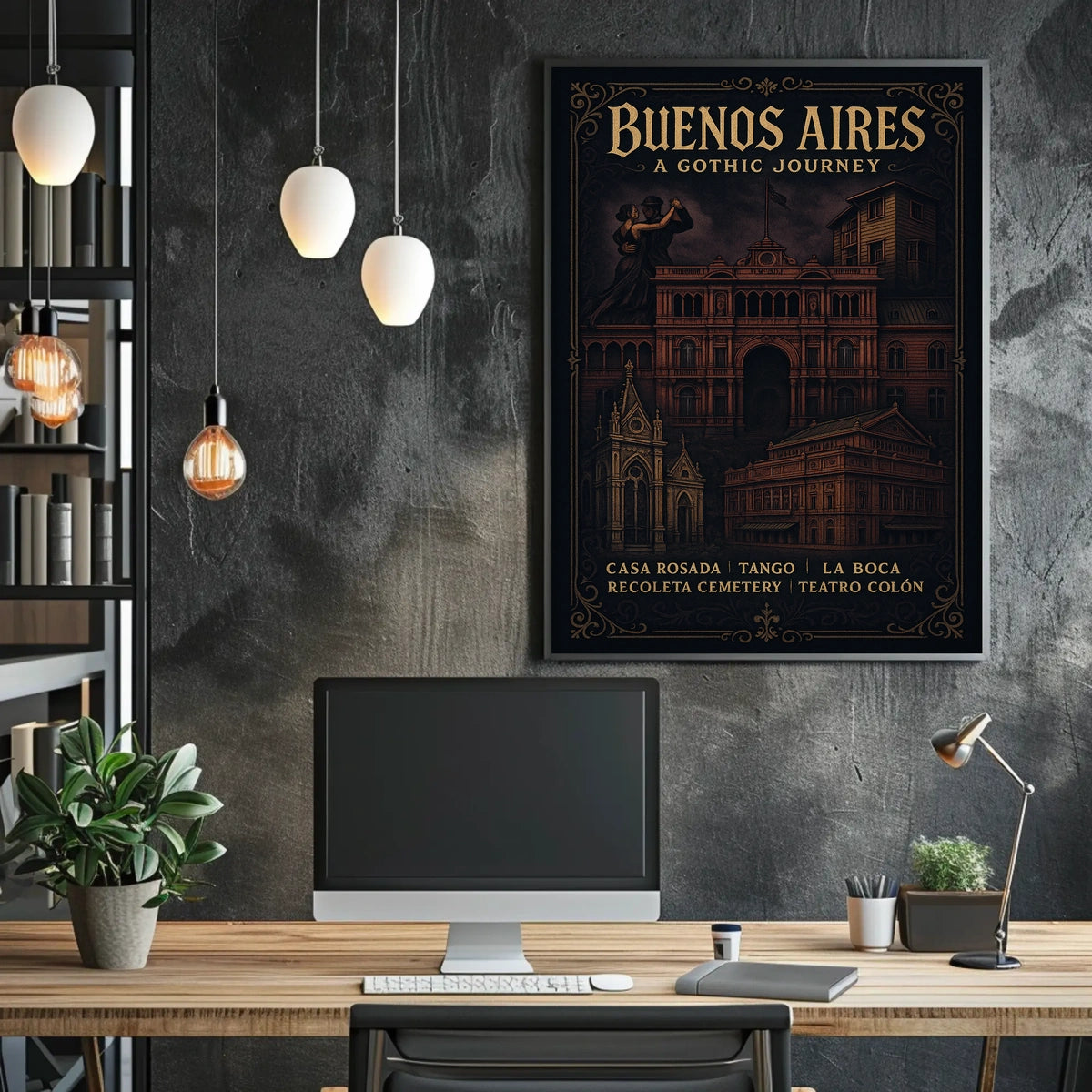 Buenos Aires A Gothic Journey Poster