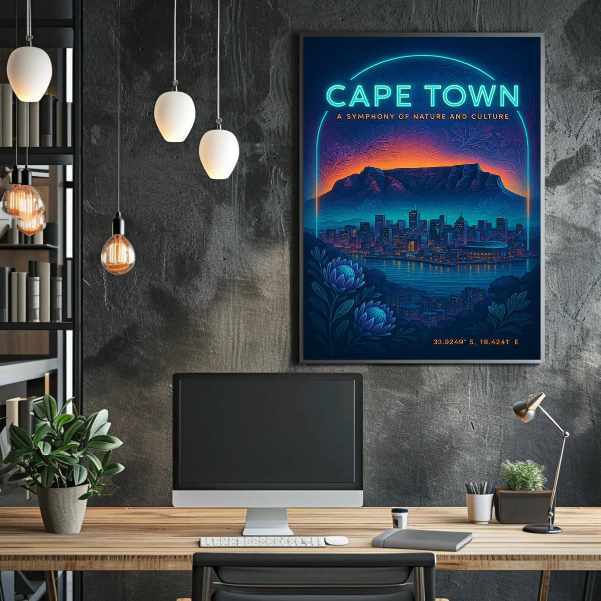 Cape Town A Symphony of Nature and Culture Poster