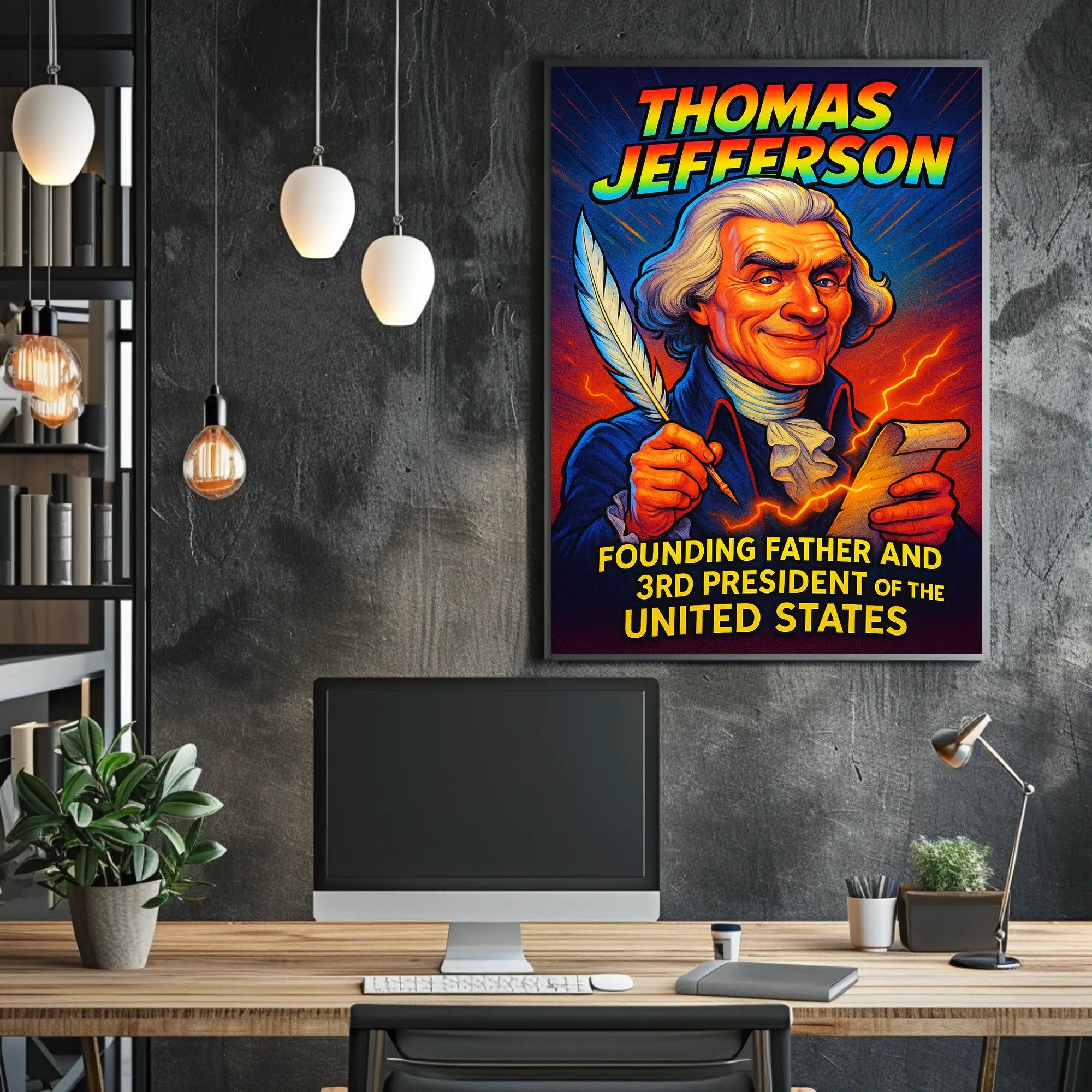 Thomas Jefferson 3rd President Poster PosterGoat