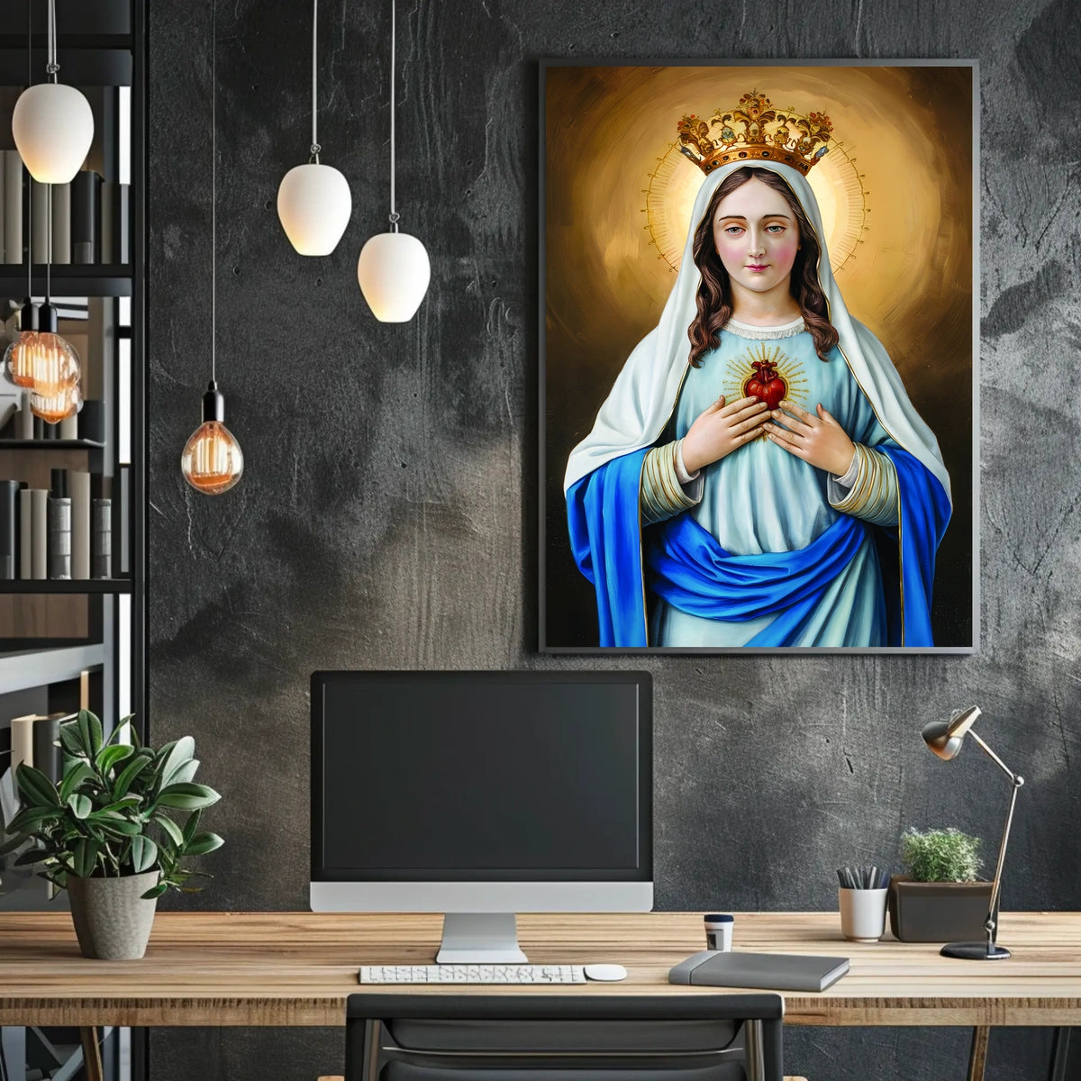 Sacred Heart of Mary Poster