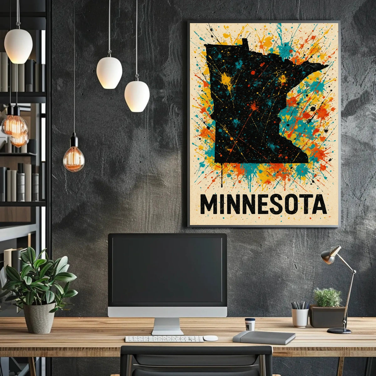 Minnesota Splash Poster