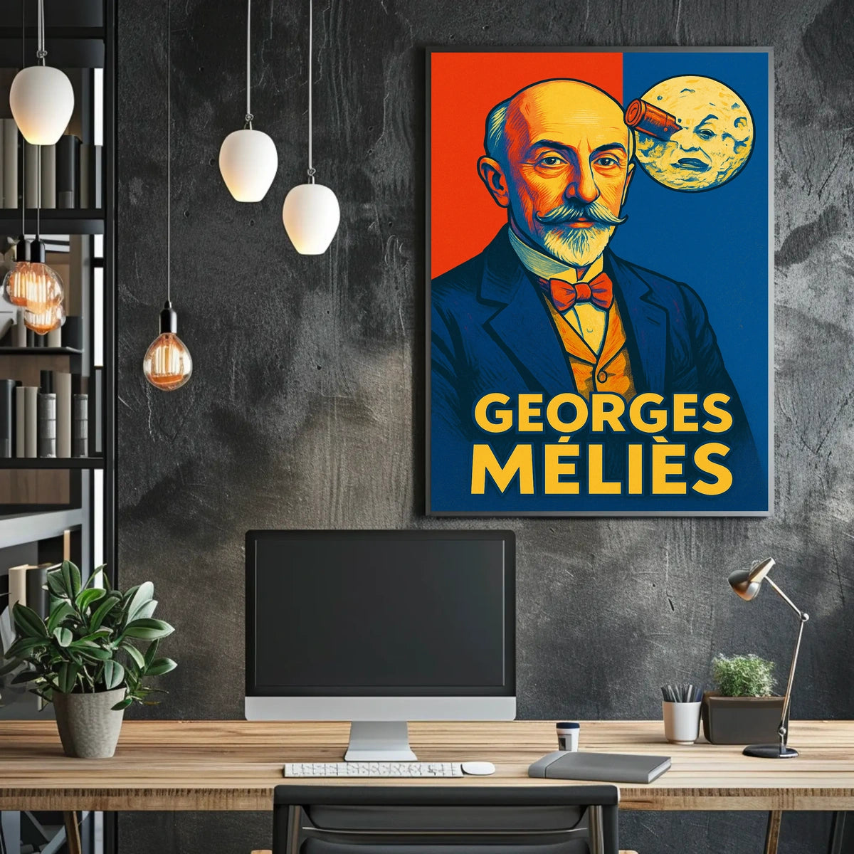 Georges Mรฉliรจs Pioneer Of Cinema Poster