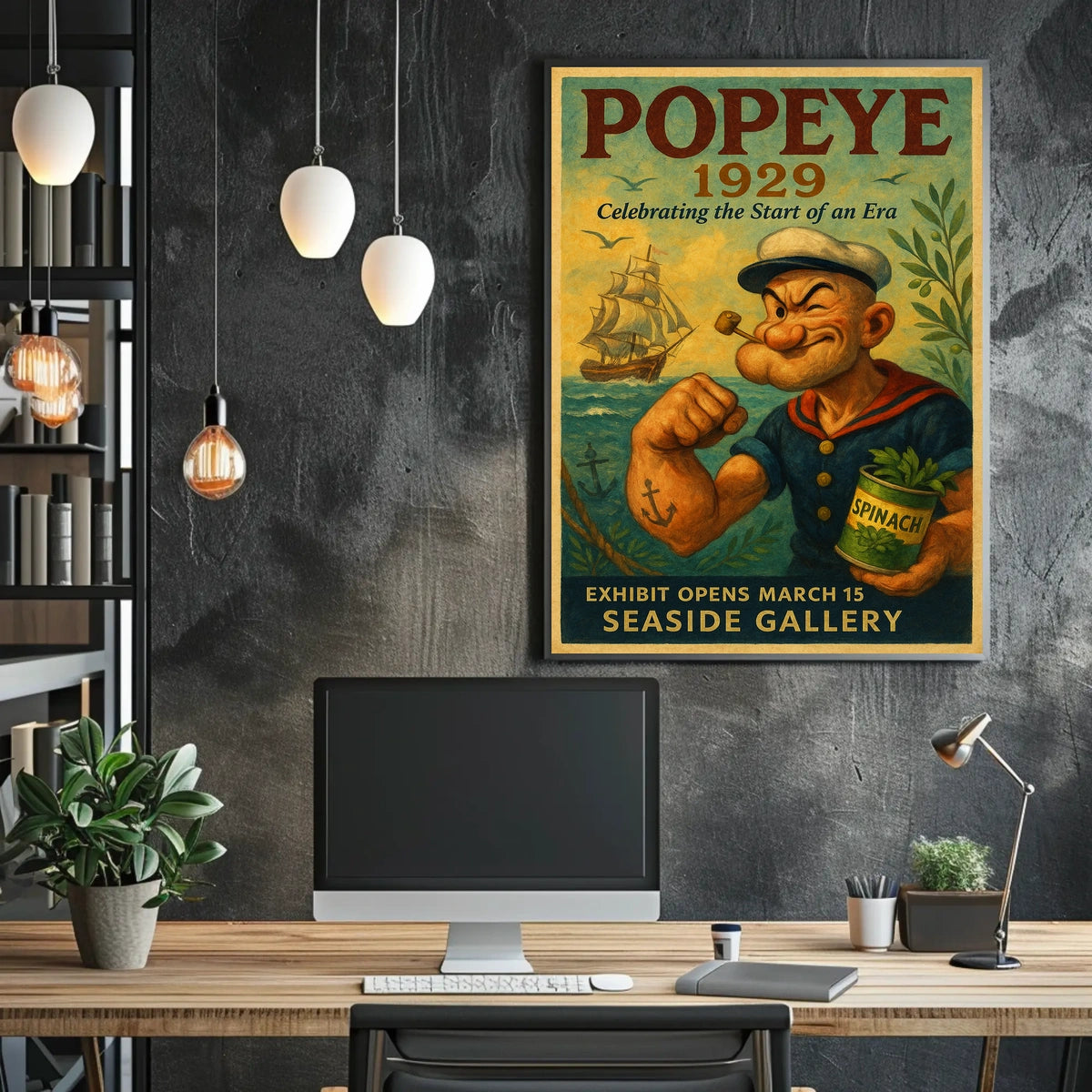 Popeye 1929 Art Poster POP-04