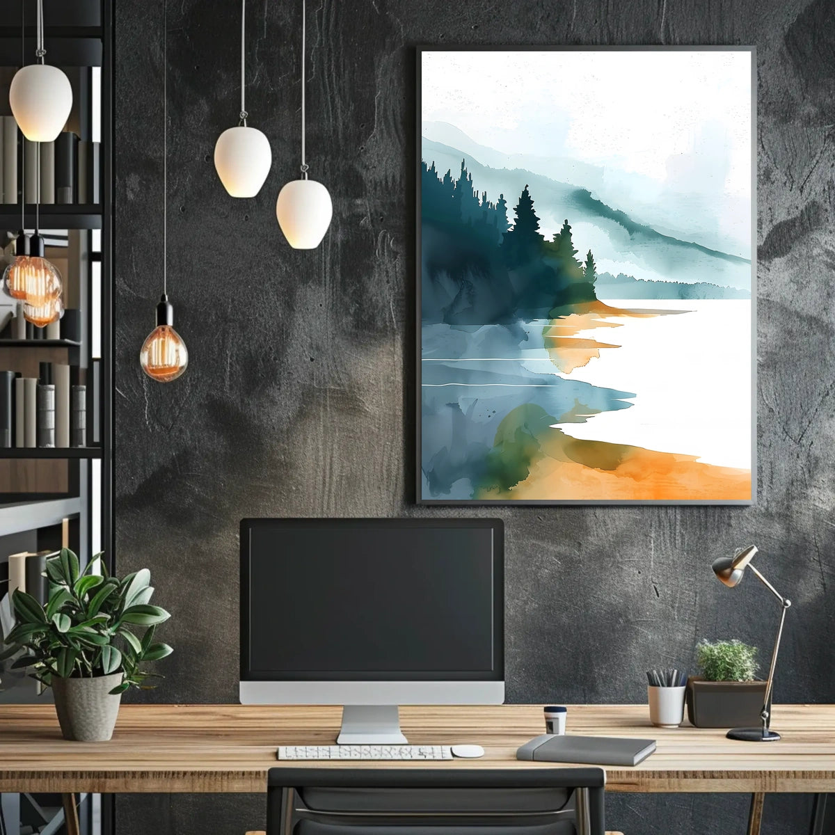 Tranquil Landscape Poster