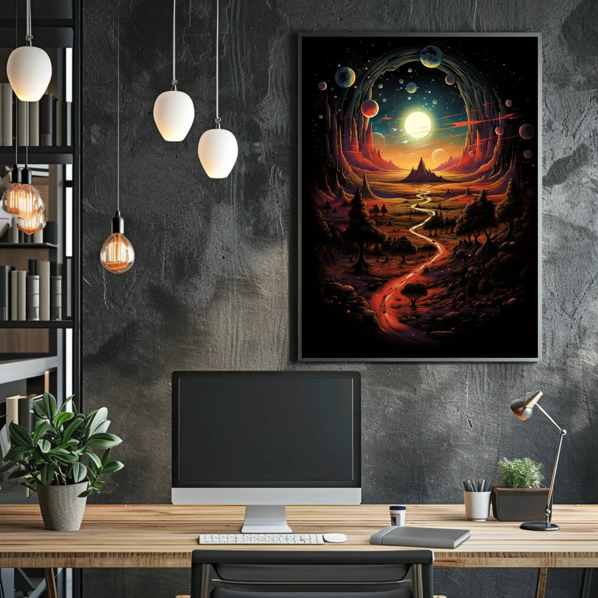 Celestial Odyssey Poster