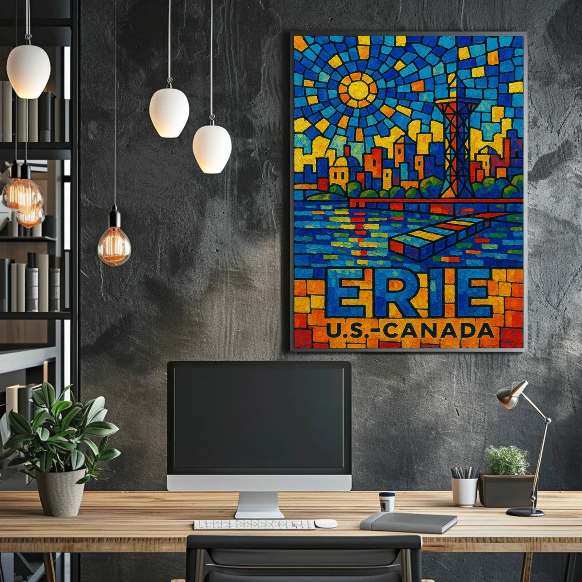 Erie U.S.-Canada Connection Poster