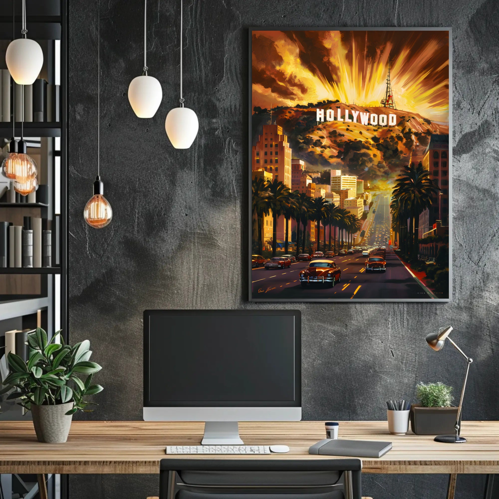 Hollywood Explosion Poster