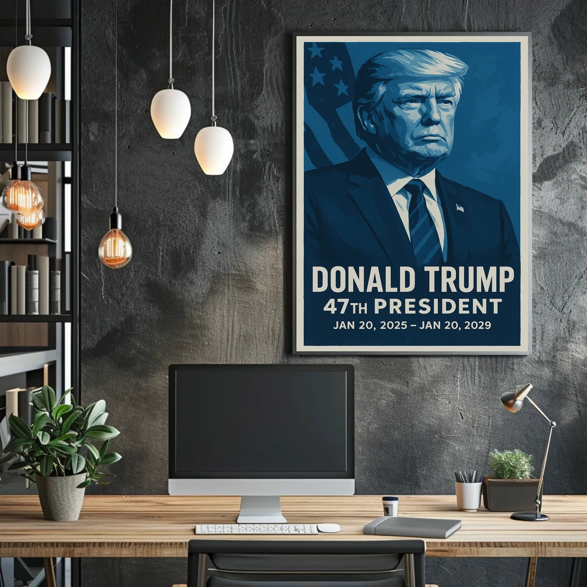 Donald Trump 47th President Poster