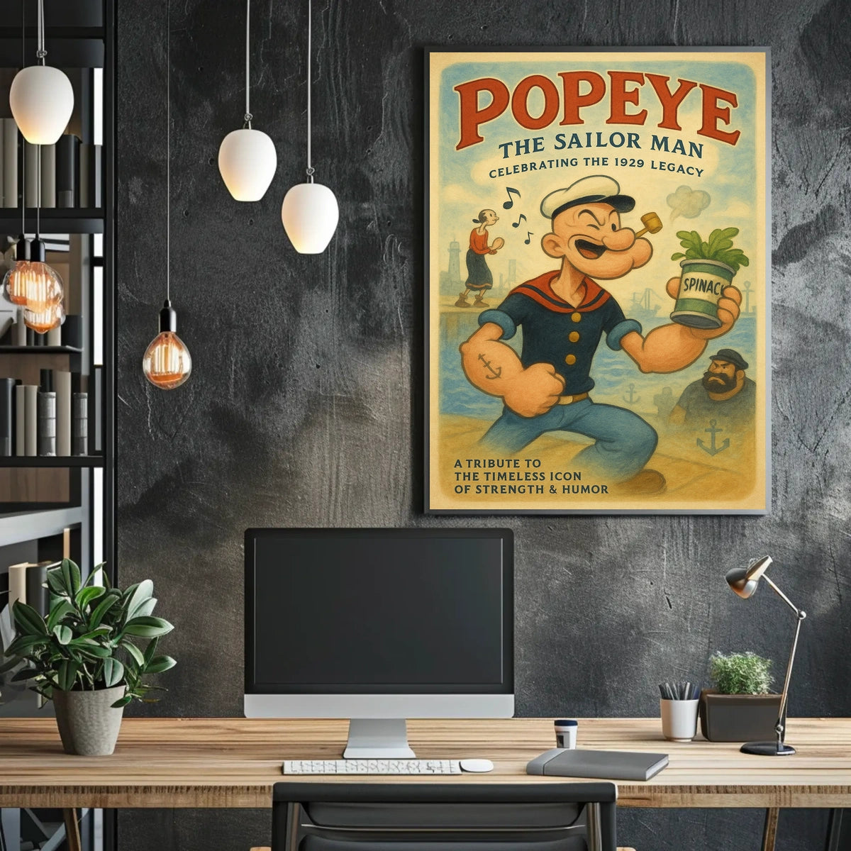 Popeye 1929 Art Poster POP-105