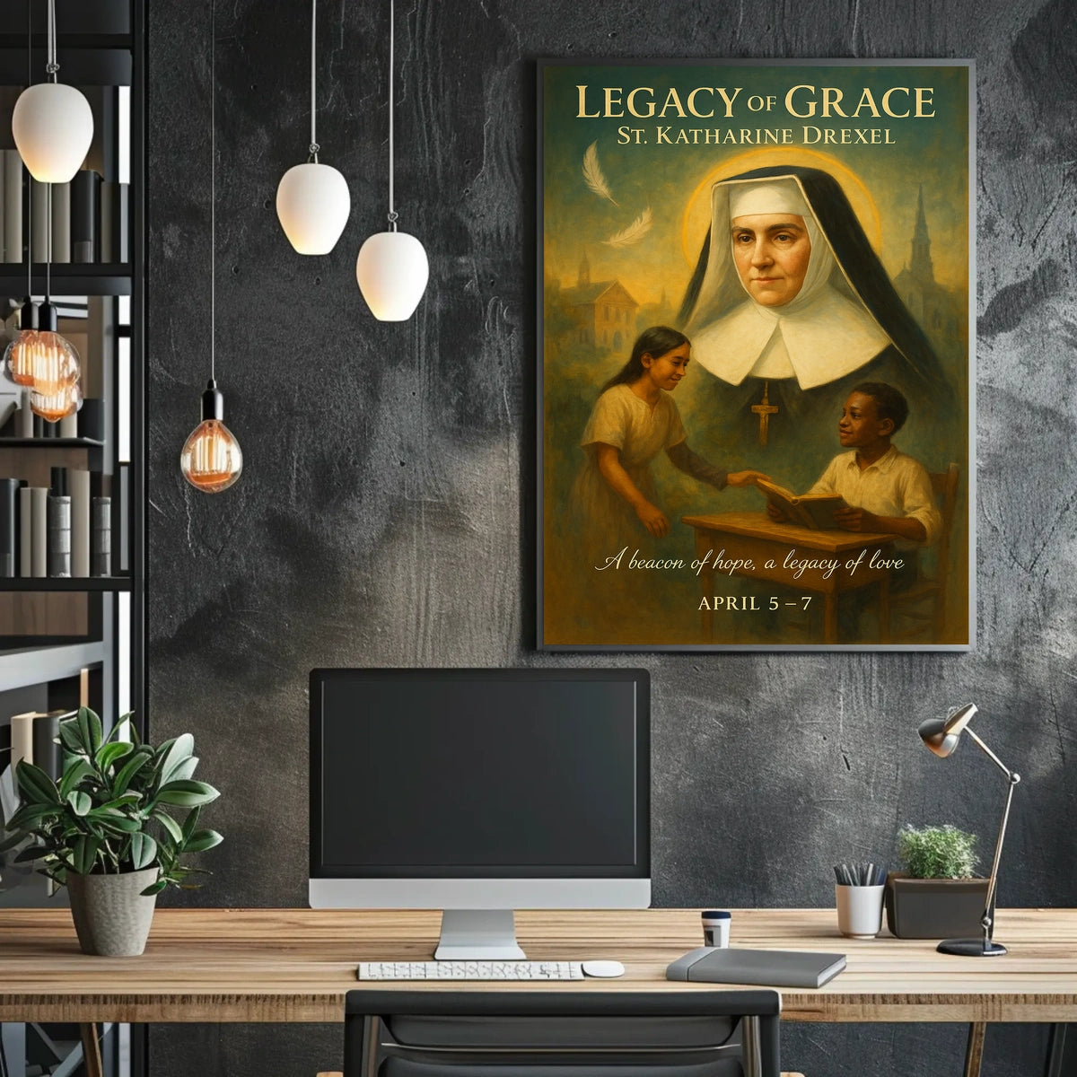 Legacy Of Grace St. Katharine Drexel Poster