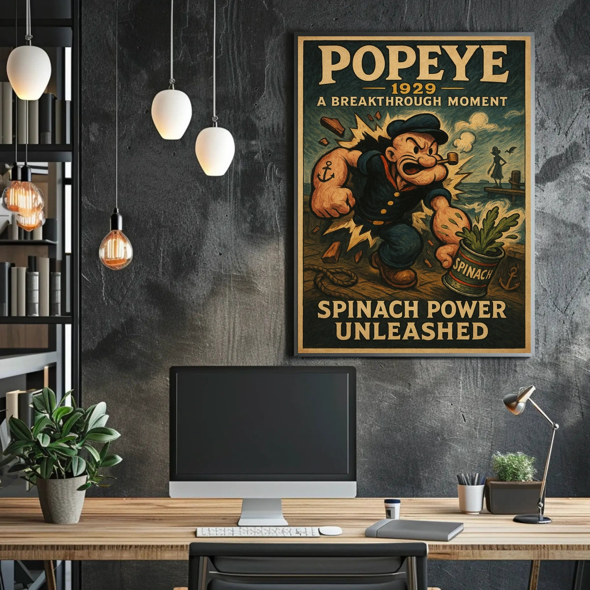 Popeye 1929 Art Poster POP-156