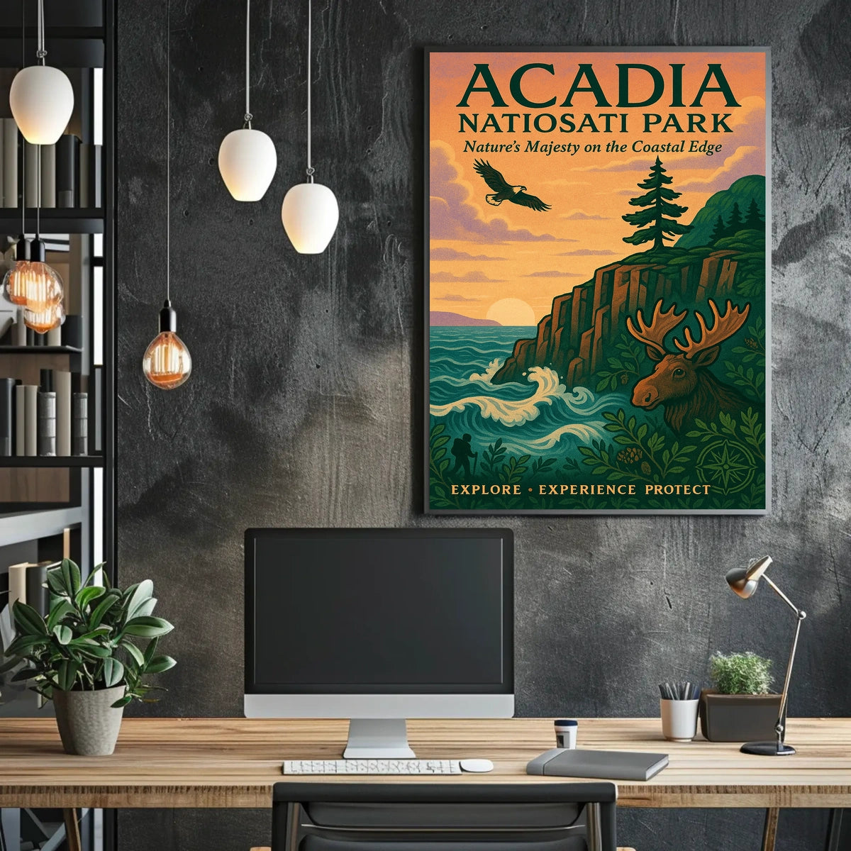 Acadia National Park Poster