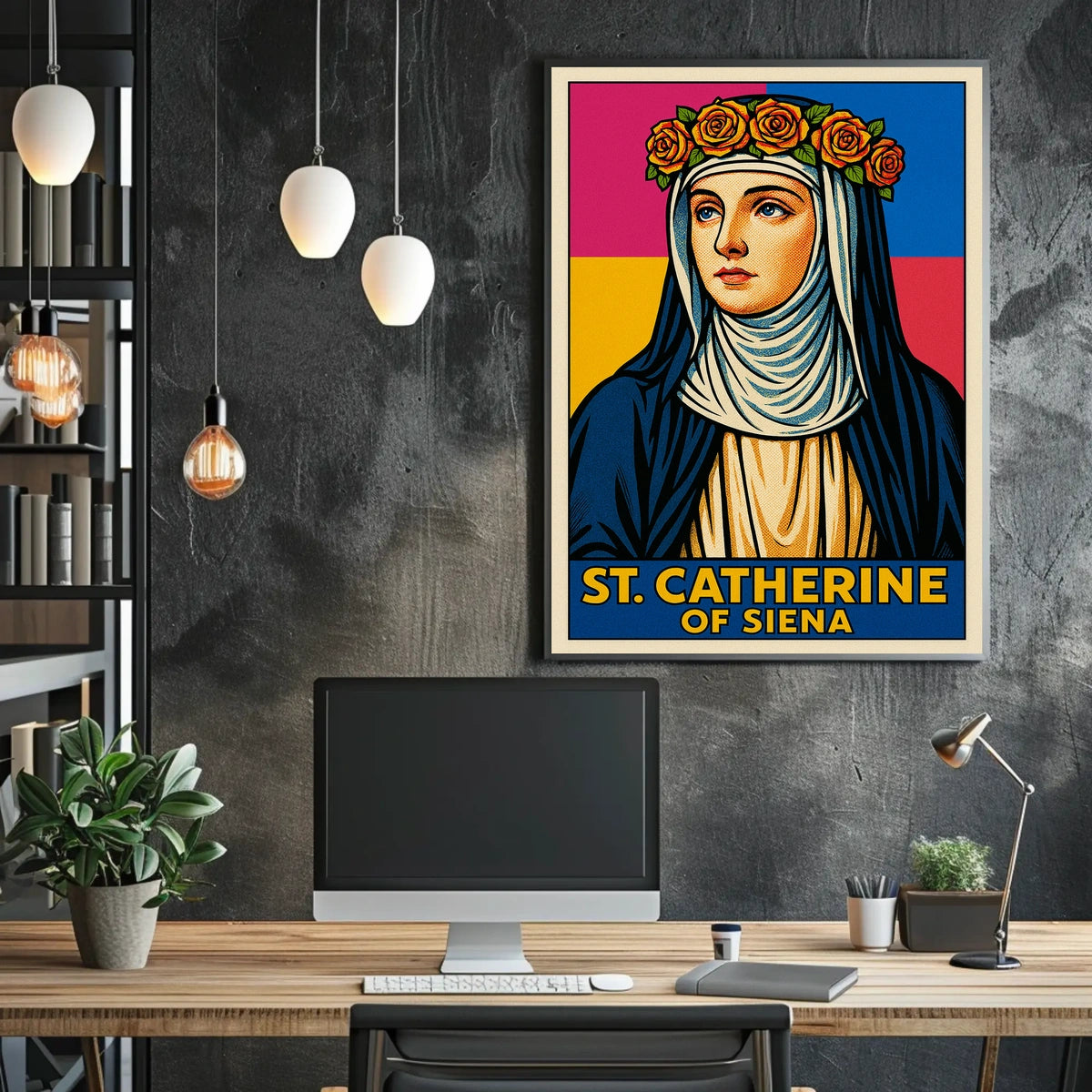 St. Catherine Of Siena Poster