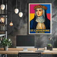 St. Catherine Of Siena Poster