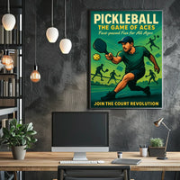 Pickleball The Game of Aces Poster