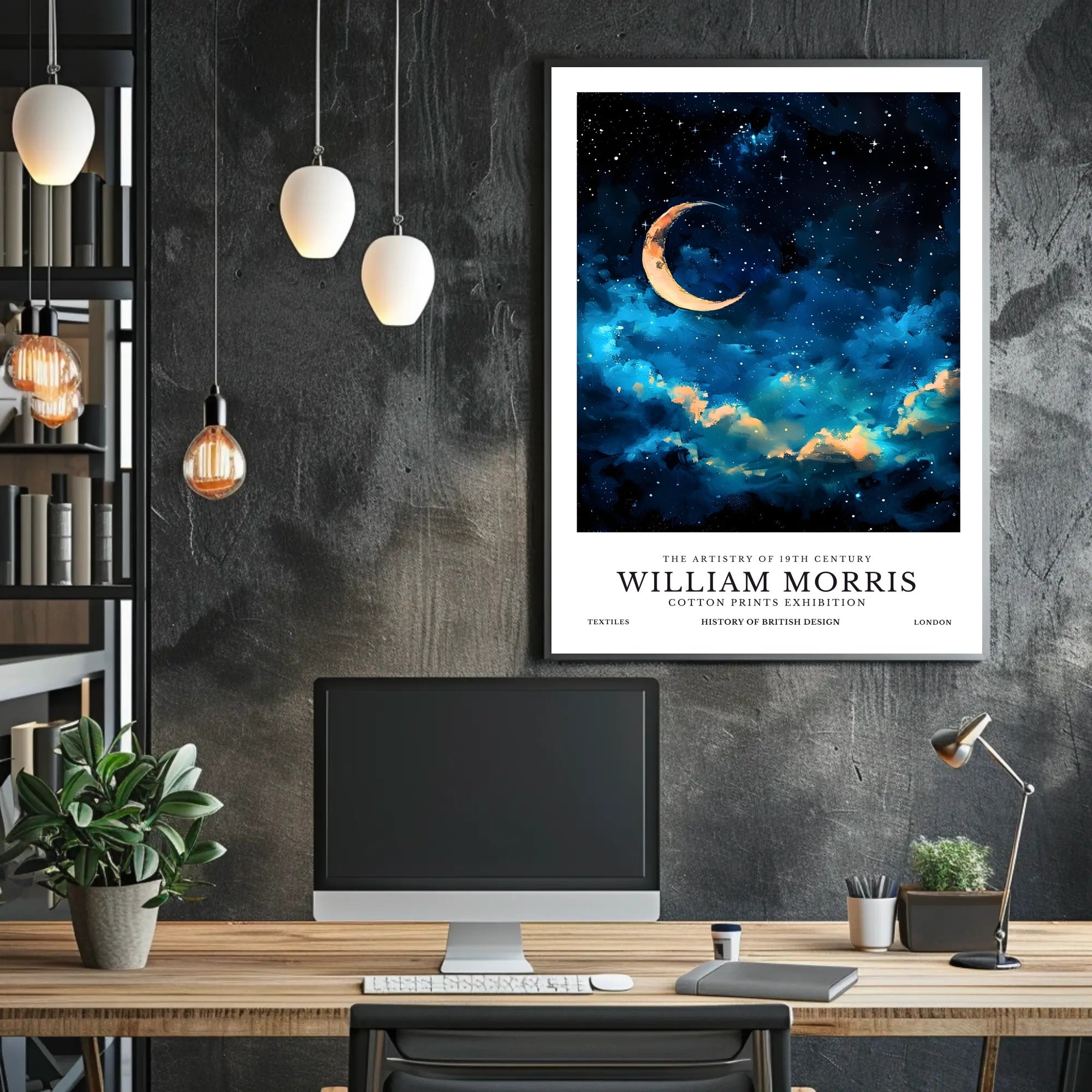 William Morris 19th Century Art Poster