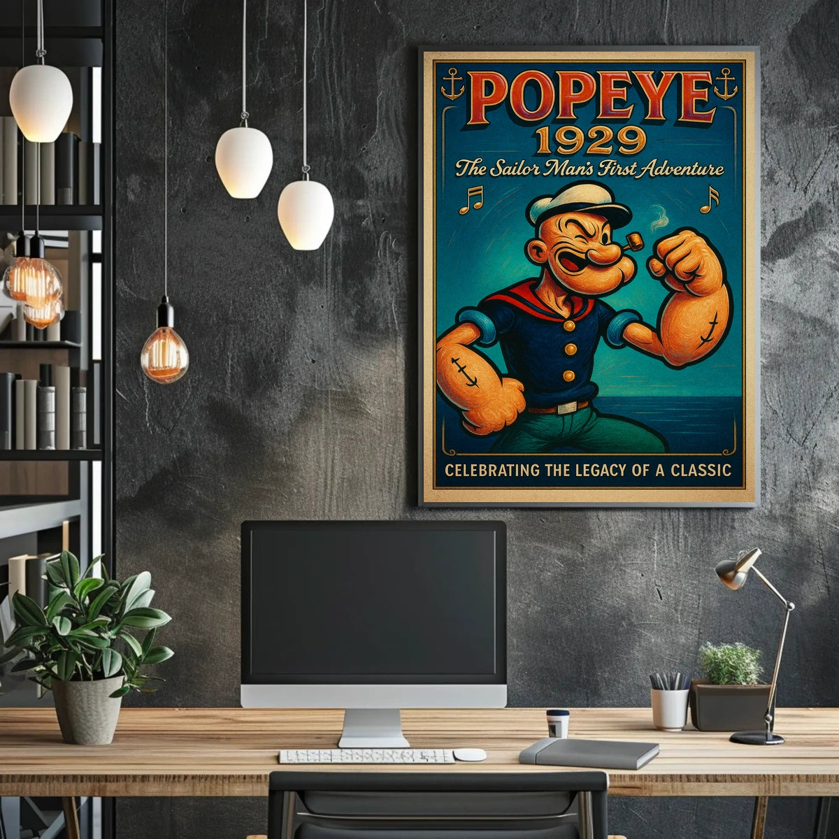 Popeye 1929 Art Poster POP-127