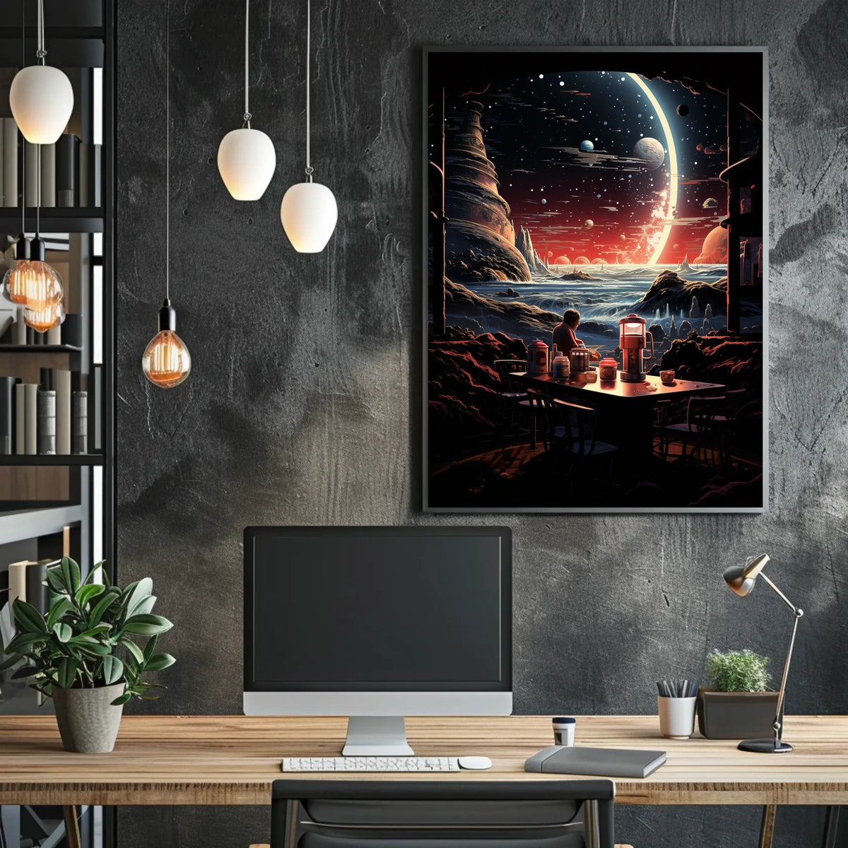 Cosmic Cafรฉ Poster