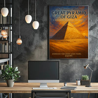 The Timeless Majesty: Great Pyramid of Giza Poster