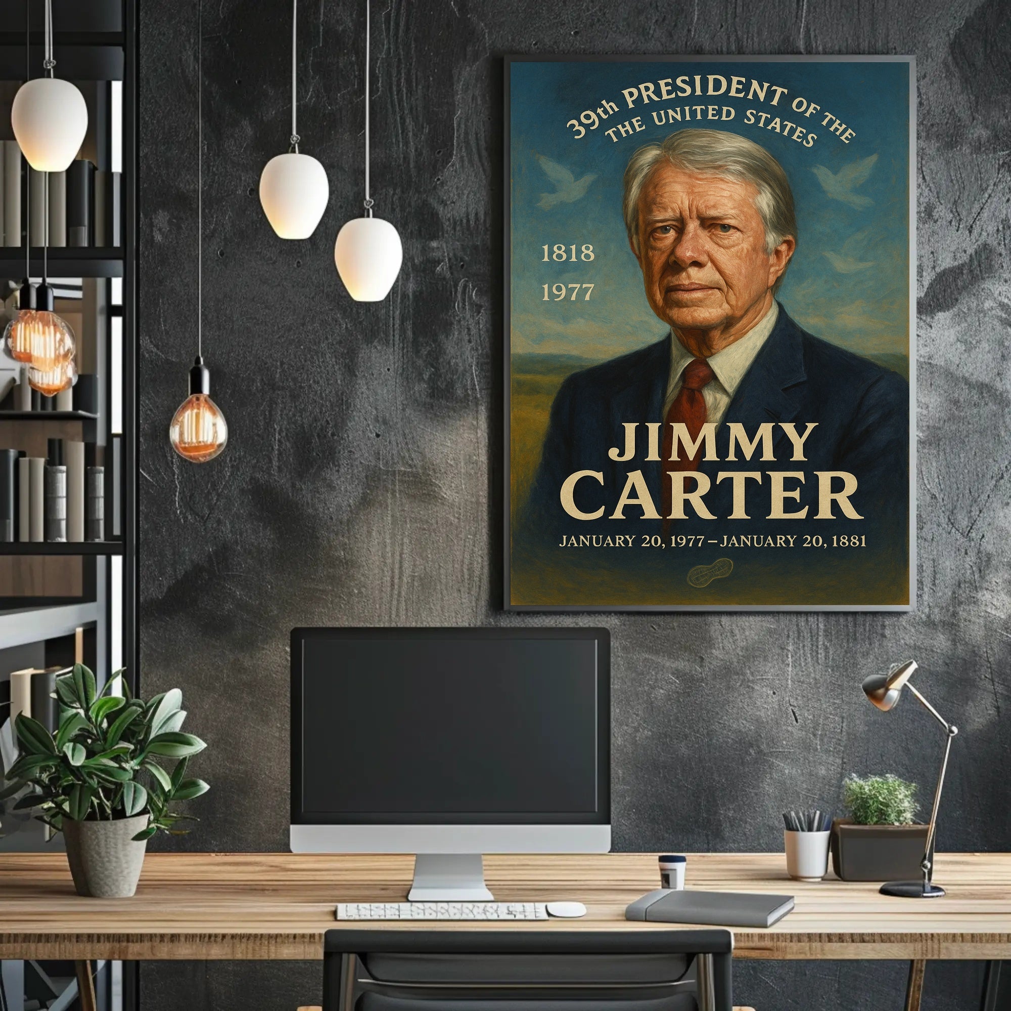Jimmy Carter 39th President Poster