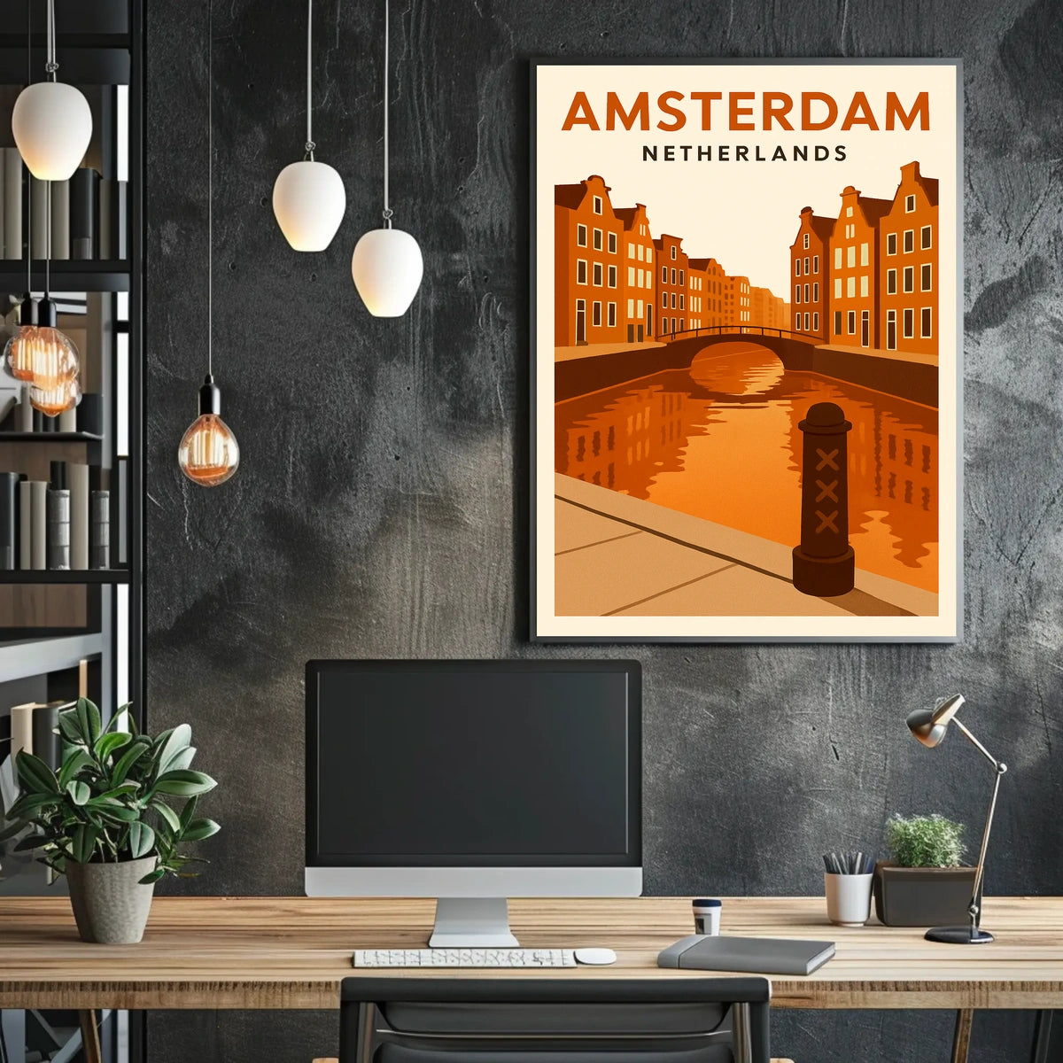 Amsterdam Netherlands Poster