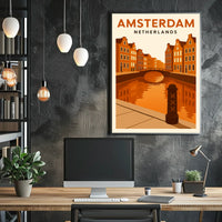 Amsterdam Netherlands Poster