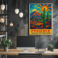 Phoenix Valley Sunscape Decor Lovers Poster