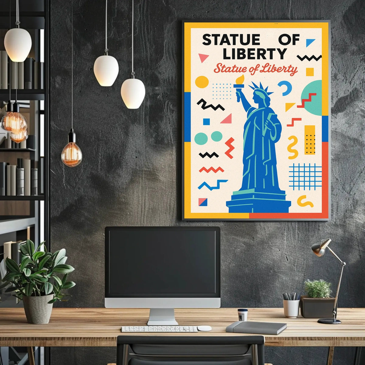 Statue of Liberty Celebration Poster