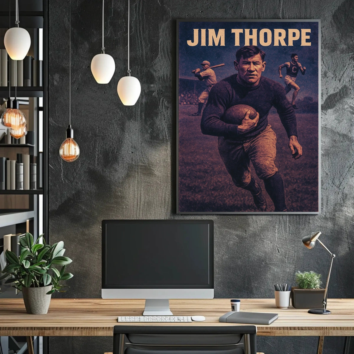 Jim Thorpe A Sports Legend Poster