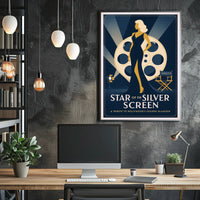 Star of the Silver Screen Poster PosterGoat