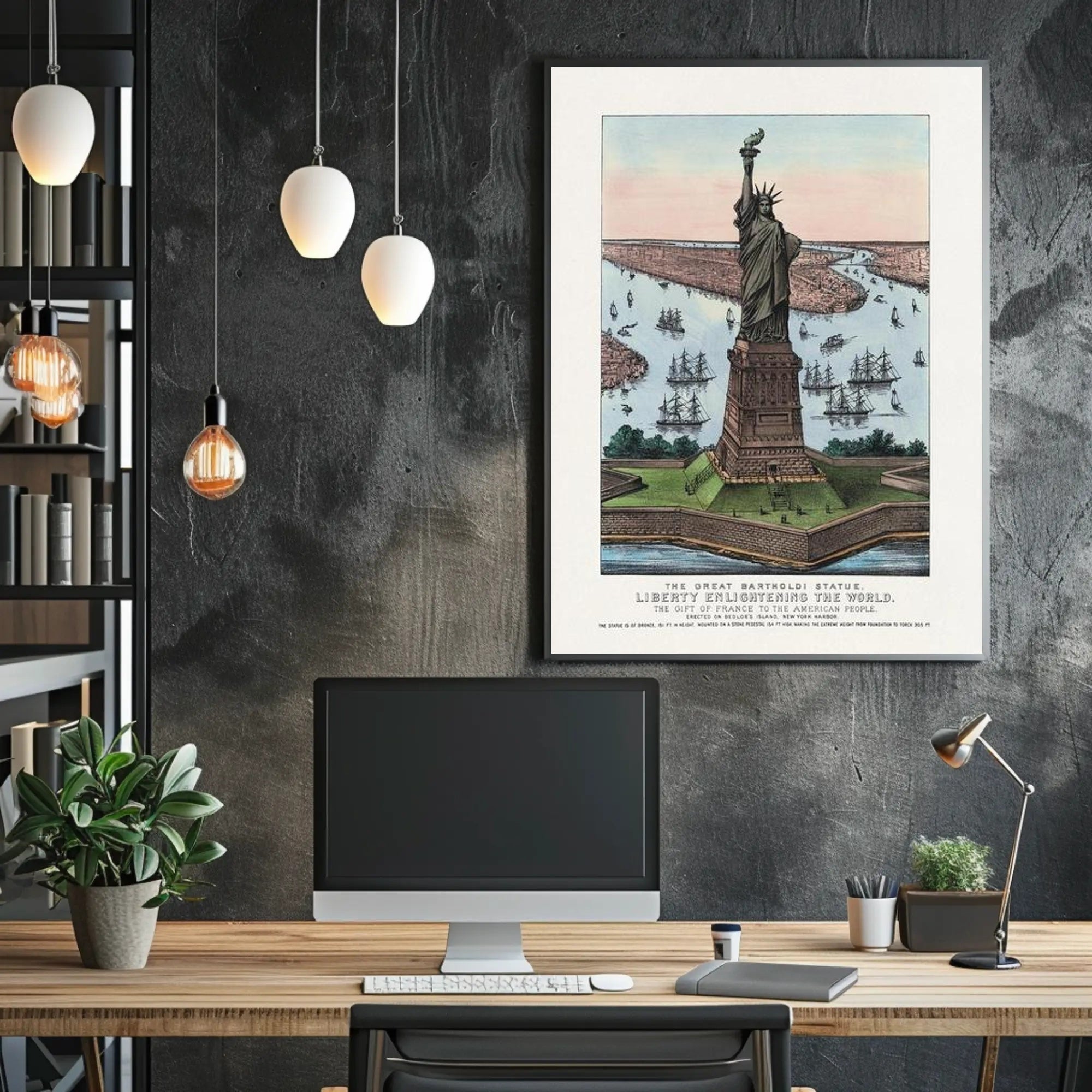 The Great Bartholdi Statue Poster PosterGoat
