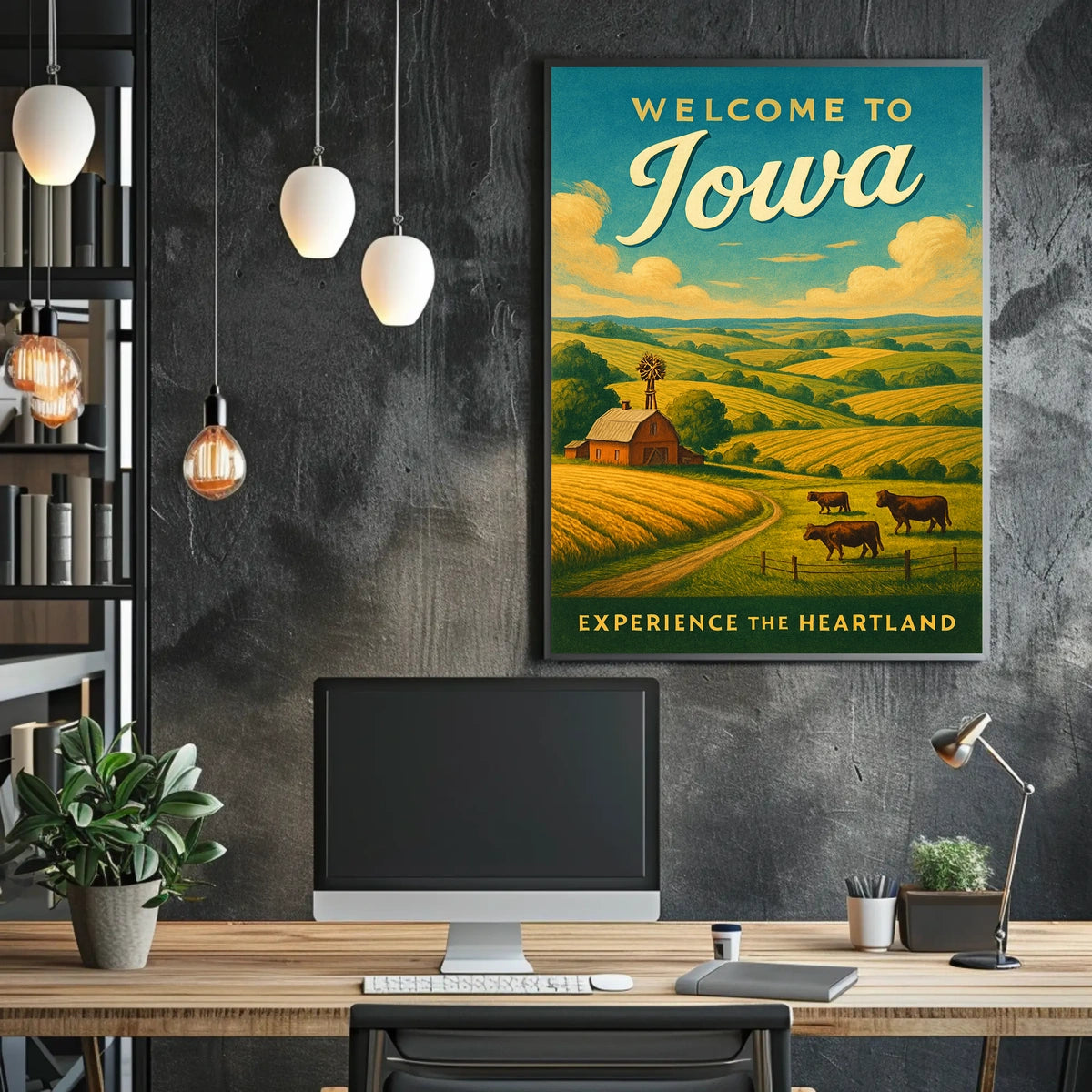 Welcome to Iowa Poster