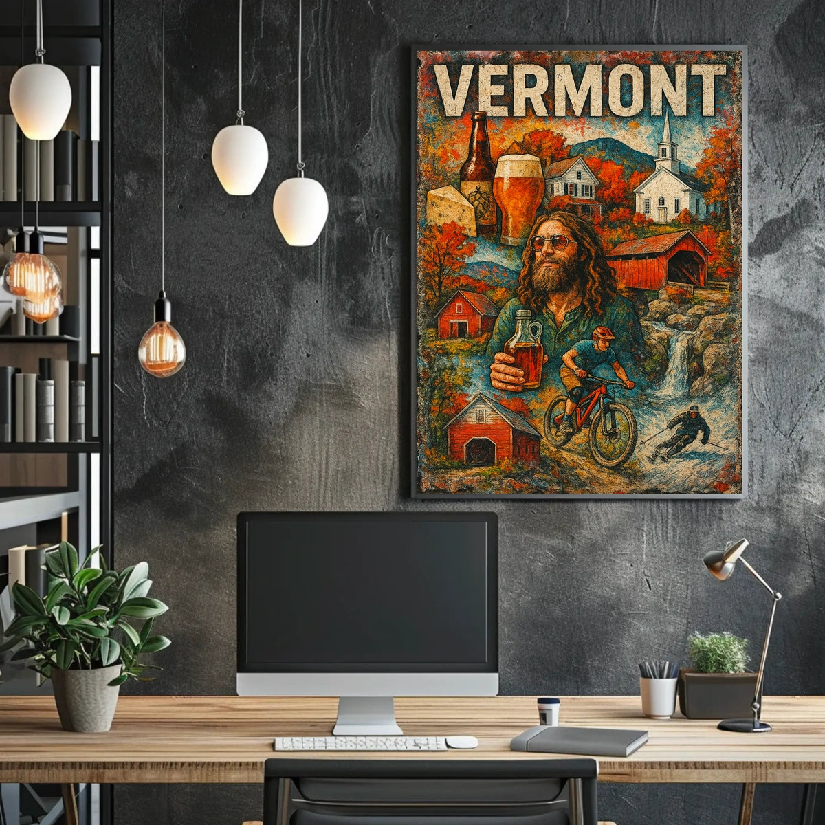 Vermont Adventure Poster
