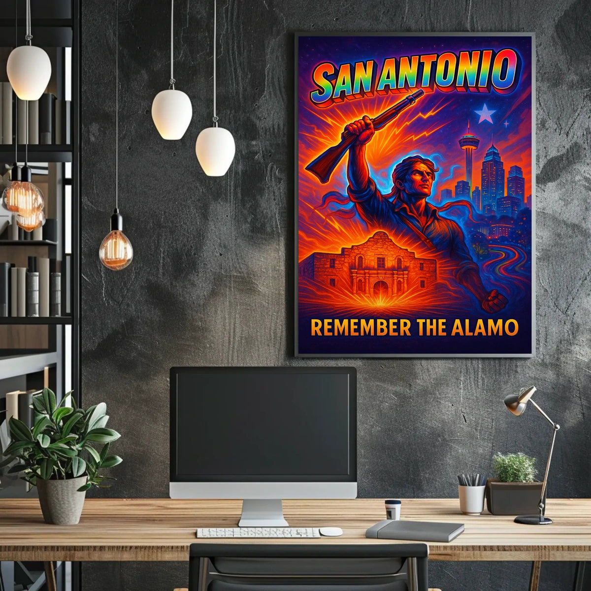 Remember The Alamo Poster
