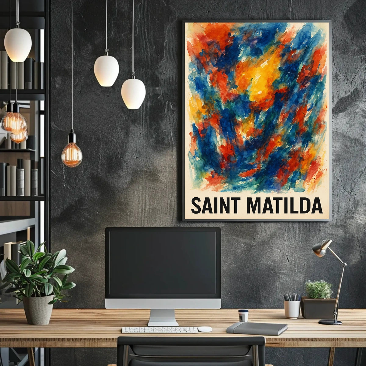 Saint Matilda Poster