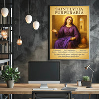 Saint Lydia Purpuraria Poster PosterGoat