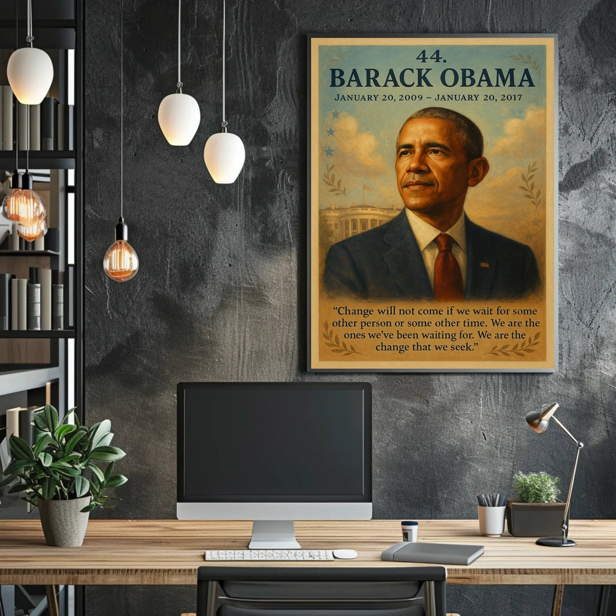 Obama Presidential Era White House Historical or Presidential Poster
