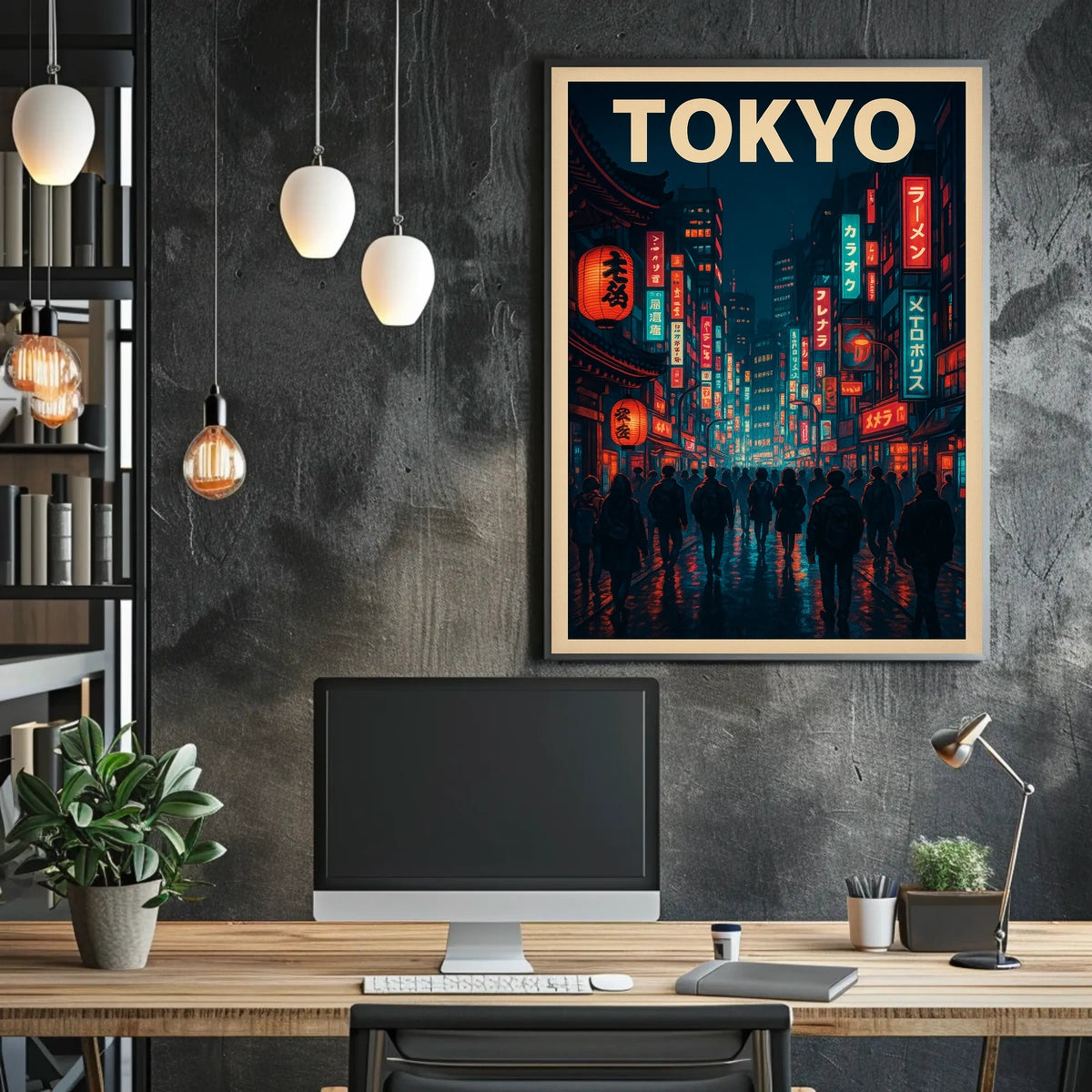 Tokyo Nightscape Poster