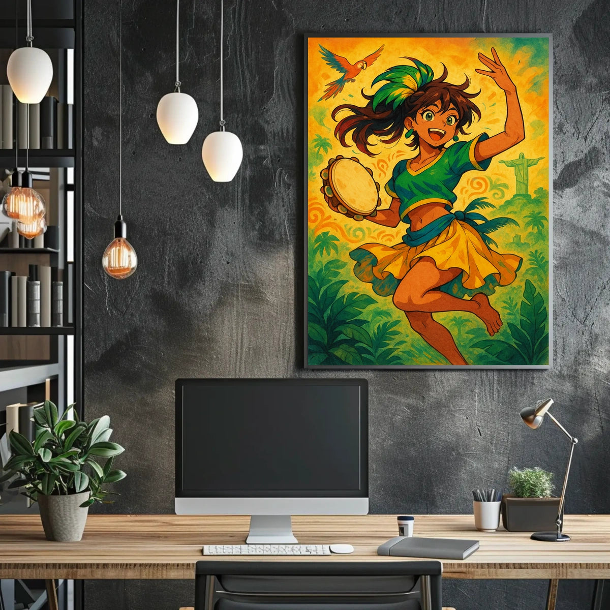 Vibrant Brazilian Celebration Poster