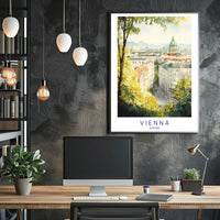 Scenic View of Vienna Poster PosterGoat