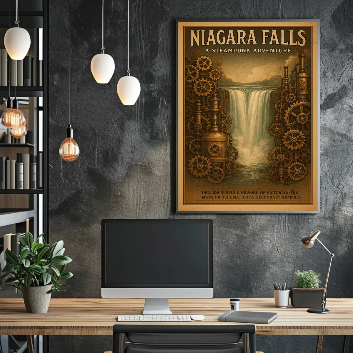 Niagara Falls A Steampunk Adventure Poster