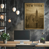 New York Cityscape Poster