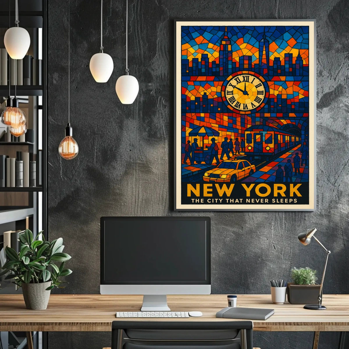 New York The City That Never Sleeps Poster