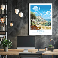 Scenic Puglia Poster