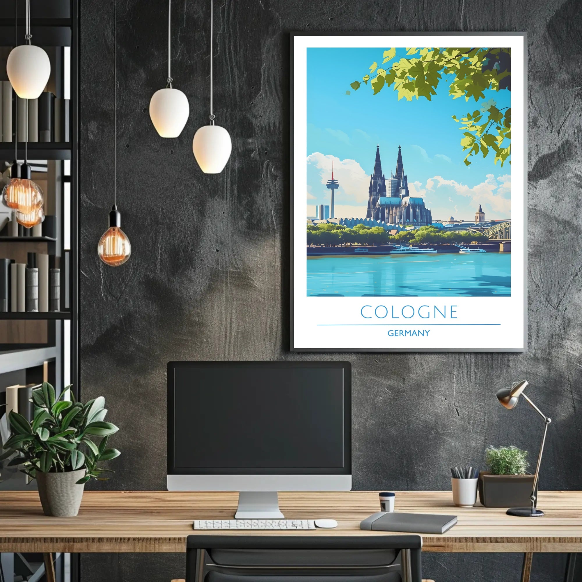 Cologne Travel Poster